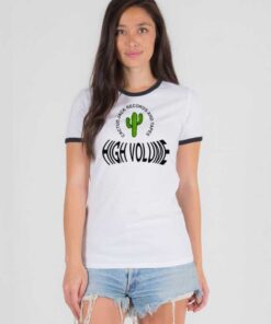 Cactus Jack Records And Tapes High Volume Ringer Tee