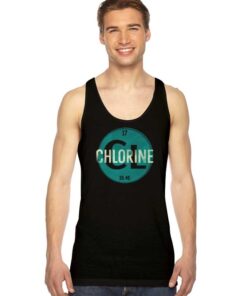 Chlorine Number 17 Chemical Number Tank Top