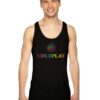 Coldplay Rainbow Logo Colorful Tank Top