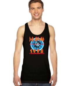 Def Leppard Adrenalize 1992 World Tour Tank Top