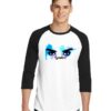 Demi Lovato Lovatic Eyes Raglan Tee