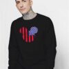 Disney Mickey Mouse Americana Flag Sweatshirt