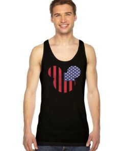 Disney Mickey Mouse Americana Flag Tank Top