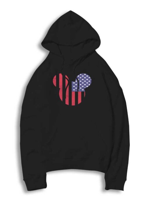 Disney Mickey Mouse Americana Flag Hoodie