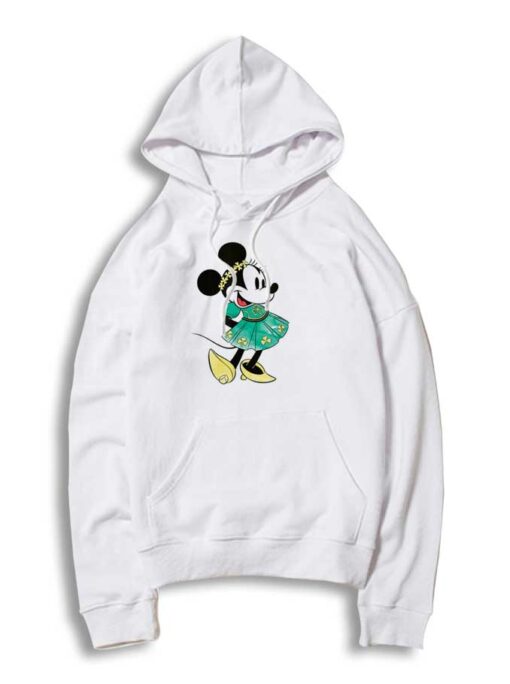 Disney Minnie Mouse Shamrock Dress Hoodie