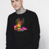 Don Toliver Watercolor Photo Sweatshirt