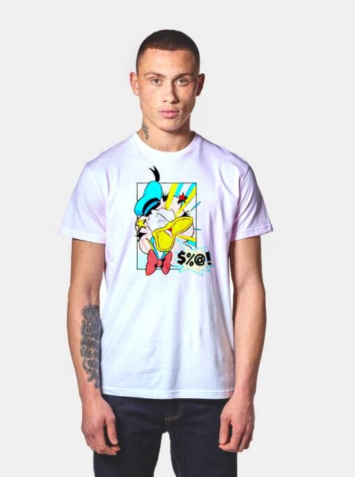 Donald Duck Angry Disney Vintage T Shirt