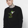 Dr Seuss Green Eggs and Ham Food Sweatshirt