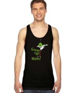 Dr Seuss Green Eggs and Ham Food Tank Top