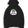 Evil Genius Colorful Rainbow Cloud Hoodie