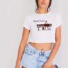 Forrest Trump Park Chair Crop Top Shirt