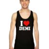 I Love Demi Lovato Logo Tank Top