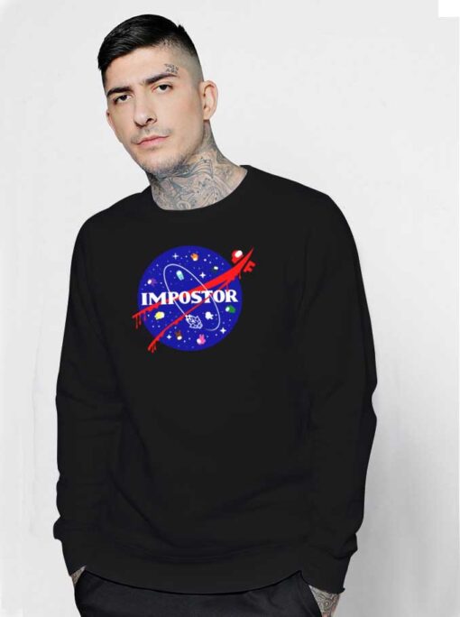 Impostor Nasa Among Us Sweatshirt