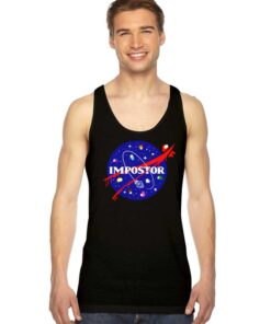 Impostor Nasa Among Us Tank Top