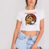 Japanese Bitcoin Pizza Day Crop Top Shirt