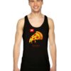 Japanese Everyday Is Pizza Day Love Emoji Tank Top