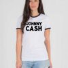 Johnny Cash Quote Ringer Tee