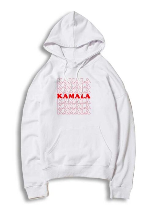 Kamala Harris Red Word Hoodie