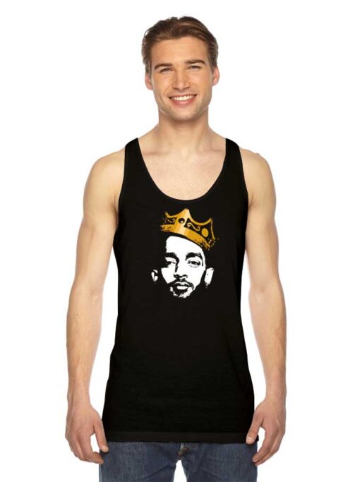 King Nip A Tribute To Nipsey Hussle Tank Top