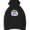 Little Devil Colorful Rainbow Cloud Hoodie