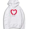 Love Yourself Long Dog Heart Hoodie