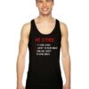 Me Either Playing Bingo Quote Tank Top