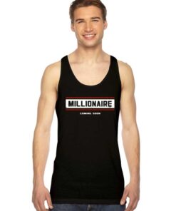 Millionaire Coming Soon Box Logo Tank Top