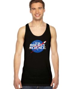 Nasa It Is Rocket Science Logo Tank Top