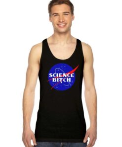 Nasa Science Bitch Logo Tank Top