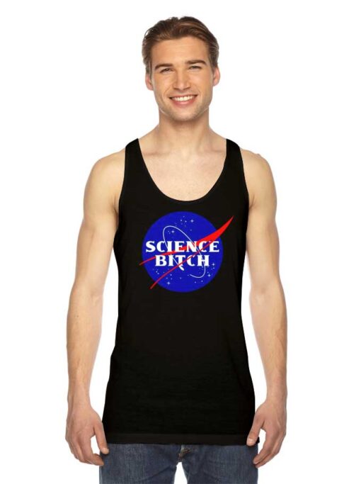 Nasa Science Bitch Logo Tank Top