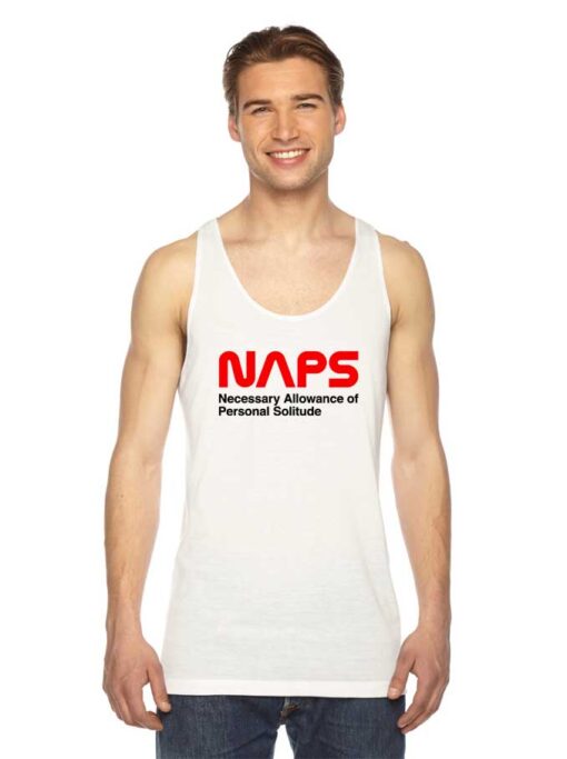 Necessary Allowance of Personal Solitude Nasa Tank Top