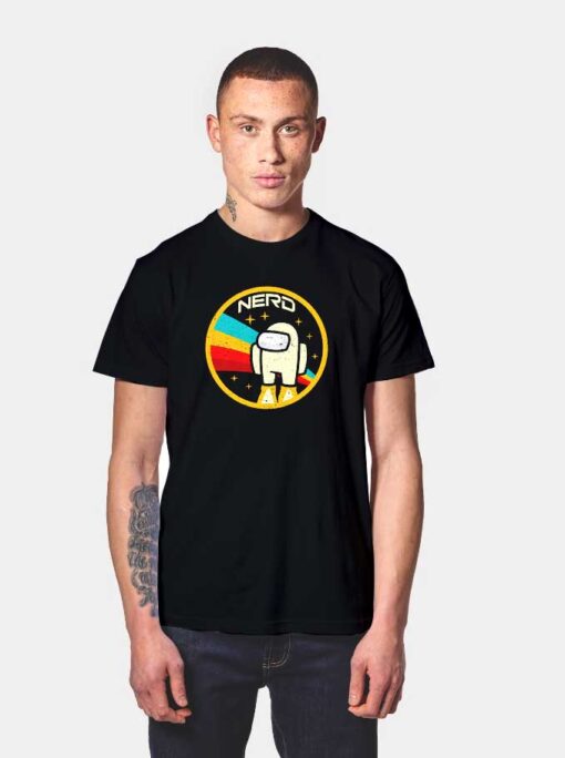 Nerd Impostor Rainbow Nasa T Shirt