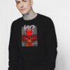 Slayer Bloody Flag Skull Cross Sweatshirt