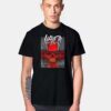 Slayer Bloody Flag Skull Cross T Shirt