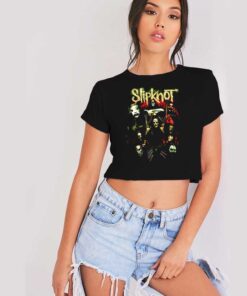 Slipknot Come Play Dying Song Crop Top Shirt