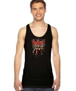 Slipknot Waves Rock Metal Logo Tank Top