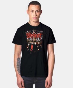 Slipknot Waves Rock Metal Logo T Shirt