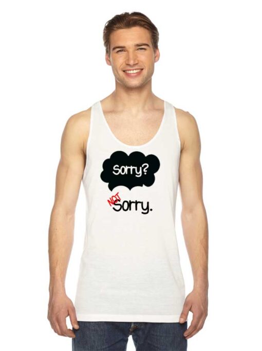 Sorry Not Sorry Demi Lovato Tank Top