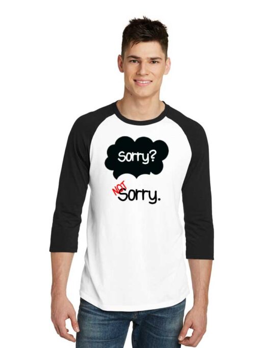 Sorry Not Sorry Demi Lovato Raglan Tee