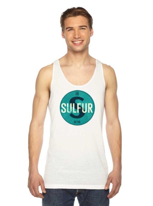 Sulfur Number 16 Chemical Number Tank Top