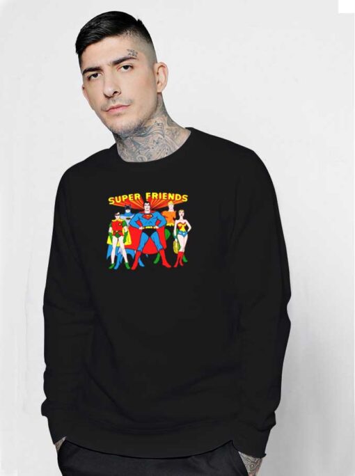 Super Friends Of Justice League Sweatshirt