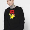 Super Pika Bros Anime Mashup Sweatshirt