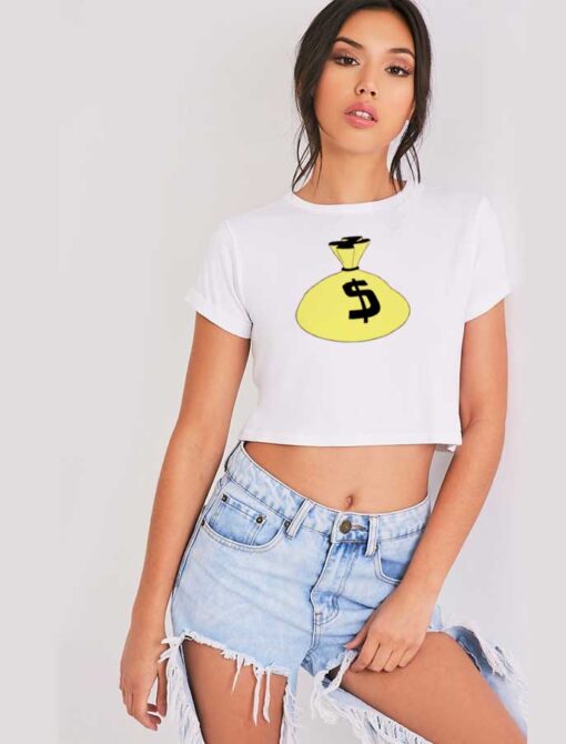 Teenage Millionaire Fanclub Money Crop Top Shirt