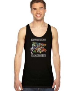 The Justice League Of Manatees Tank Top