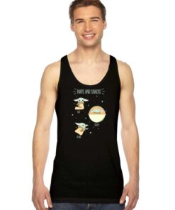 The Mandalorian Naps And Snack Eat Sleep Play Tank Top