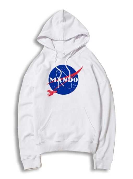 The Mando Race Nasa Logo Hoodie