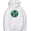 Tropical Palm Leaves Shape Logo Hoodie