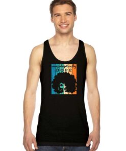 Unapologetically Dope Black Afro Girl Tank Top