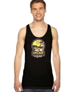 Vintage Arcade Wigard Retro Game Tank Top