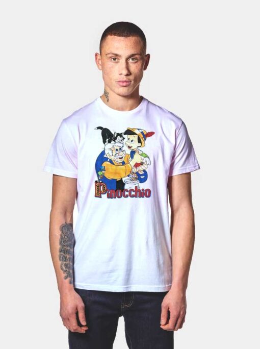 Vintage Disney Pinocchio Family T Shirt